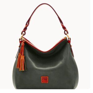 Rare New With Tags - Dooney and Bourke Florentine Twist Strap Hobo in Ivy